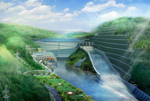 仪陇老挝南塔河1号水电站项目